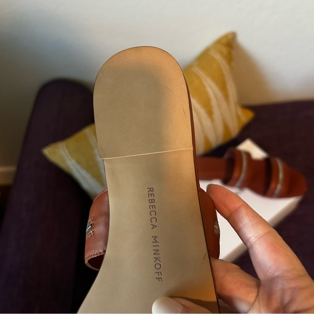 Rebecca Minkoff NIB Leather Sandals - Picture 4 of 6